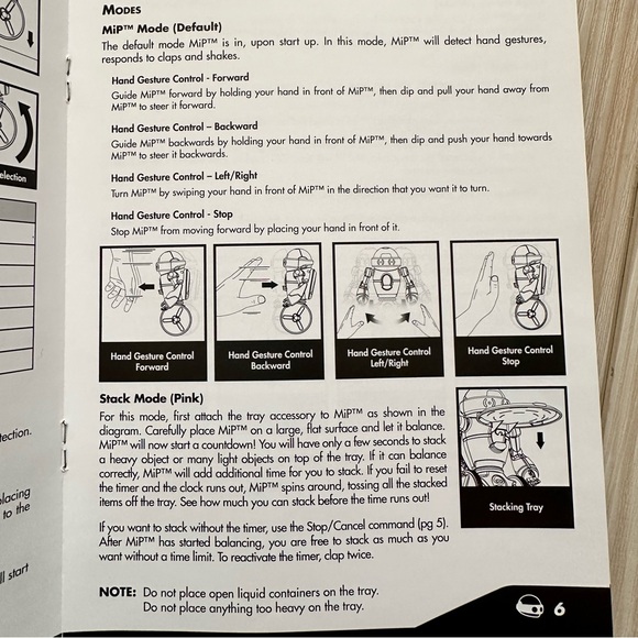 MiP Special Stunt Edition Robot - White and Black - Picture 10 of 11